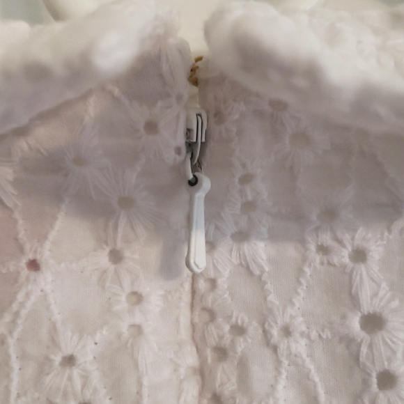 Host Pickπ₯ Lilly Pulitzer Summer White Eyelet Dress - Picture 8 of 9